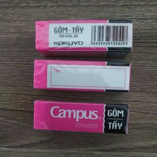 Combo 5 viên Gôm - Tẩy Colour Campus ( ER-COL-20 )