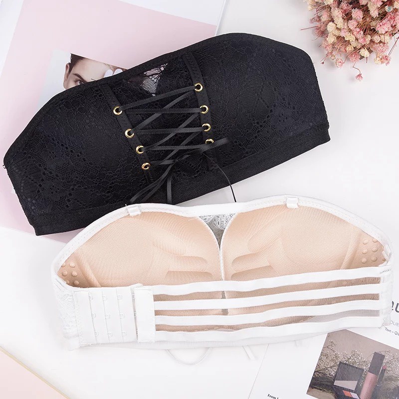 Áo Lót Nữ ❤️FREESHIP❤️ Áo Ngực Ren có dây kéo giữa tạo khe nâng ngực sexy điệu đà mẫu C021