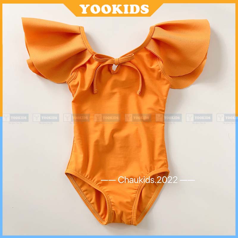 Bikini cho bé gái đi biển chụp ảnh siêu xinh chất thun co giãn 4 chiều siêu mát YOOKIDS cho bé 1 2 3 4 5  6 tuổi 10-25kg