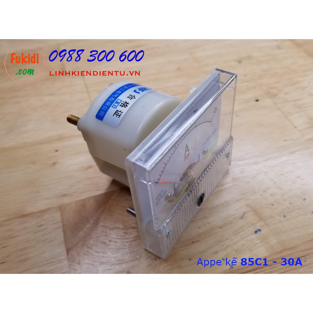 Ampe kế DC 85C1 đo dòng điện DC từ 50uF đế 30A