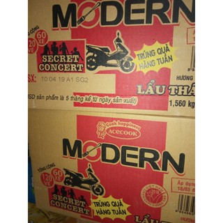 Thùng 24 ly Mì Modern lẩu Thái tôm 67g