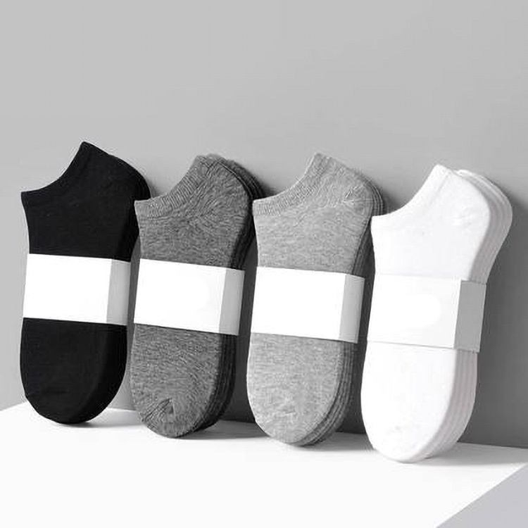 Tất vớ nam nữ chất liệu cotton, thấm hút mồ hôi cực tốt, kiểu dáng cổ ngắn