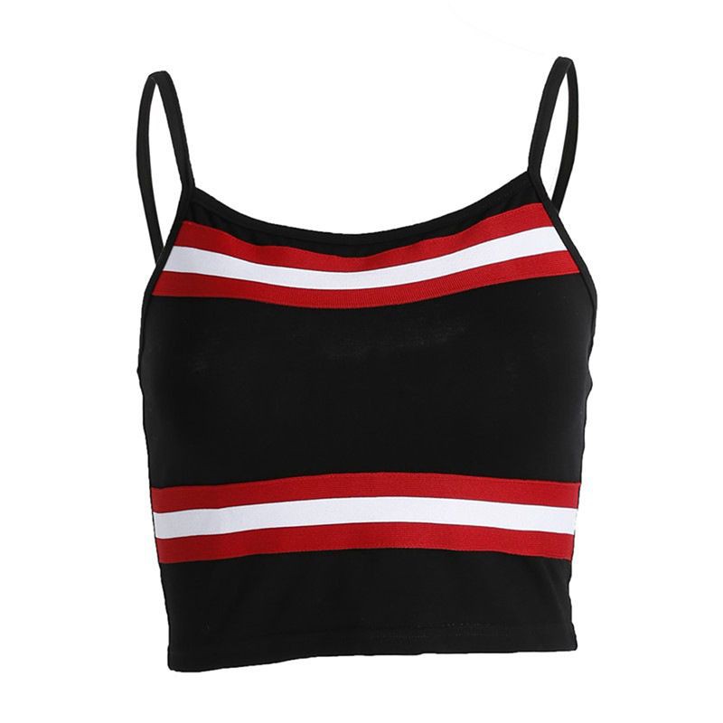 Áo Tank Top hoạ tiết kẻ sọc thiết kế thanh lịch