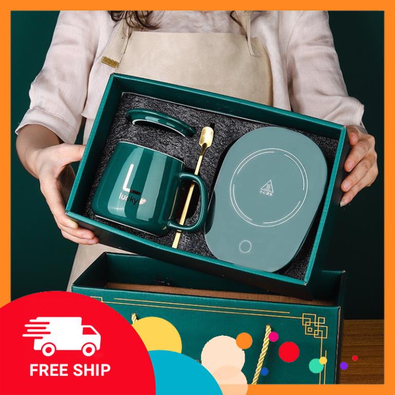 BỘ LY ĐIỆN HÂM NÓNG LUCKY CHƯNG YẾN - PHONG CÁCH HOÀNG GIA SIÊU SANG