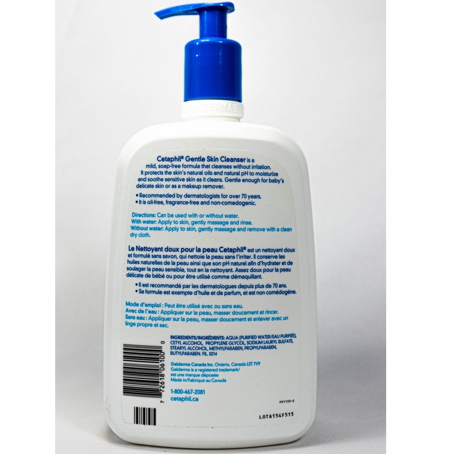 Sữa rửa mặt Cetaphil Gentle Skin cleanser 1L