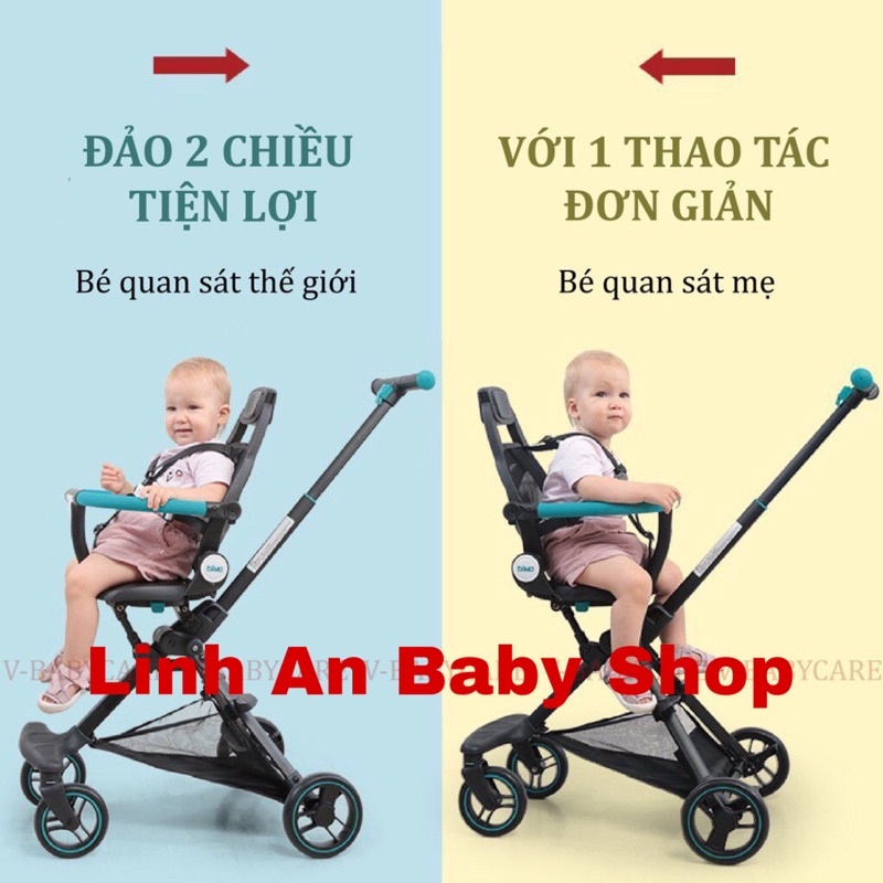 XE ĐẨY GẬP GỌN, NGẢ, ĐẢO CHIỀU J20 & A3.