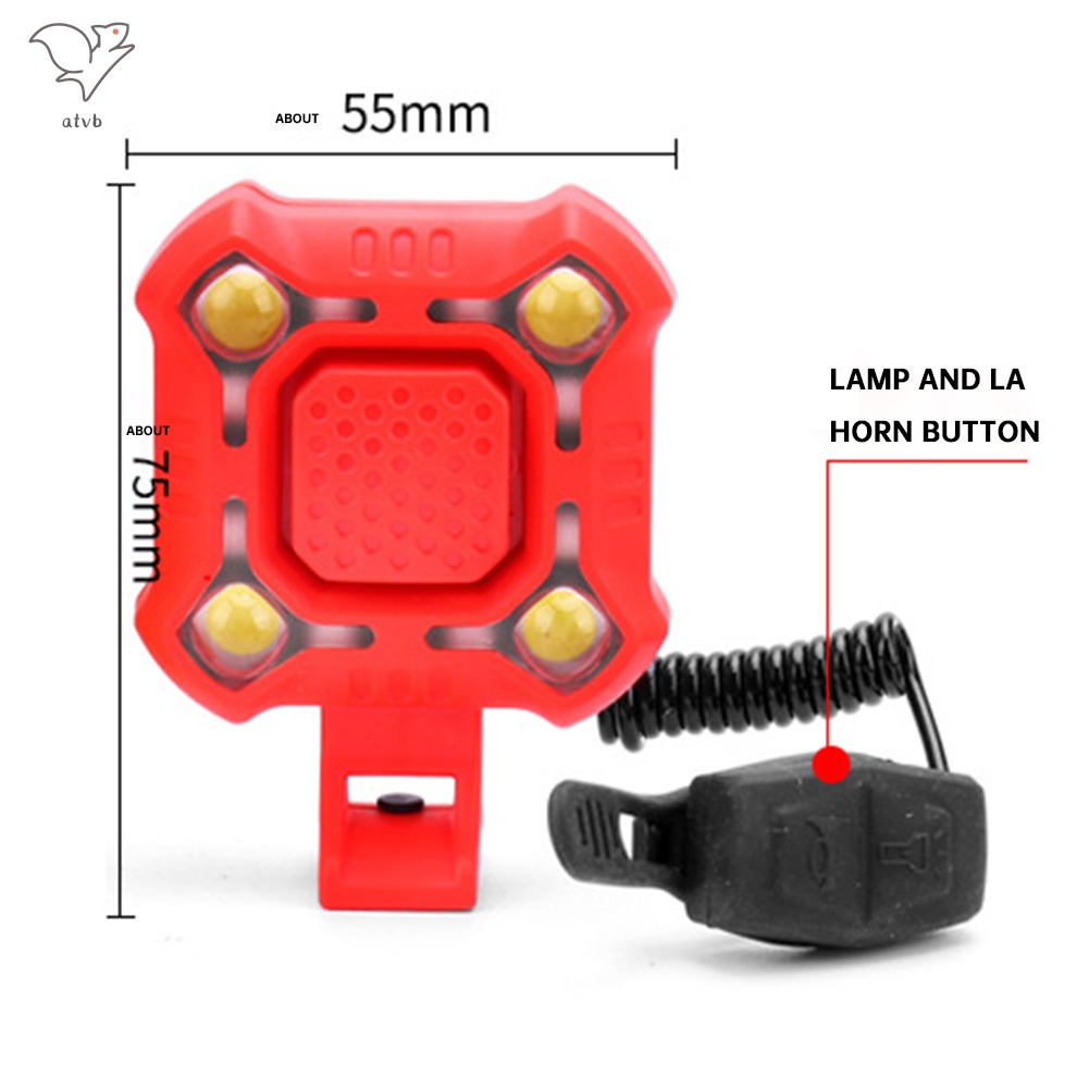 Còi Xe Đạp Với Cổng Sạc usb Tiện Dụng