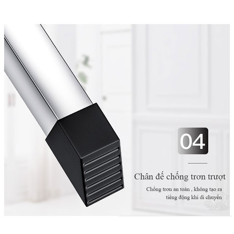 Giá phơi quần áo inox kiểu gập, Phơi chăn co giản đến 2 mét - Home and Garden