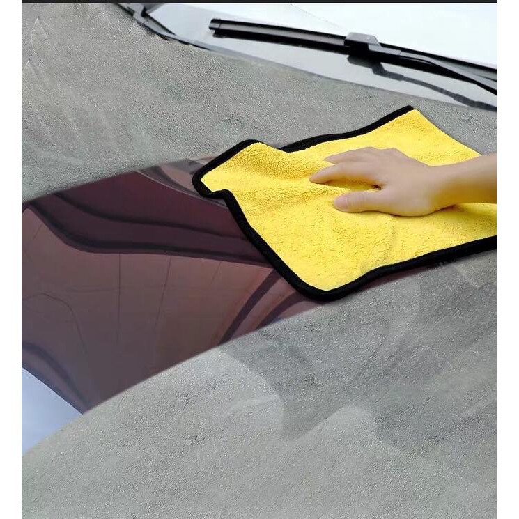 Khăn Lau Rửa Xe 💓𝐅𝐑?𝐄 𝐒𝐇𝐈𝐏 💓 Siêu Thấm Siêu Mịn Microfer 30x30 cm