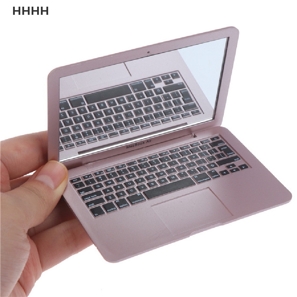 Gương Trang Điểm mini Trong Suốt Thiết Kế Hình Laptop