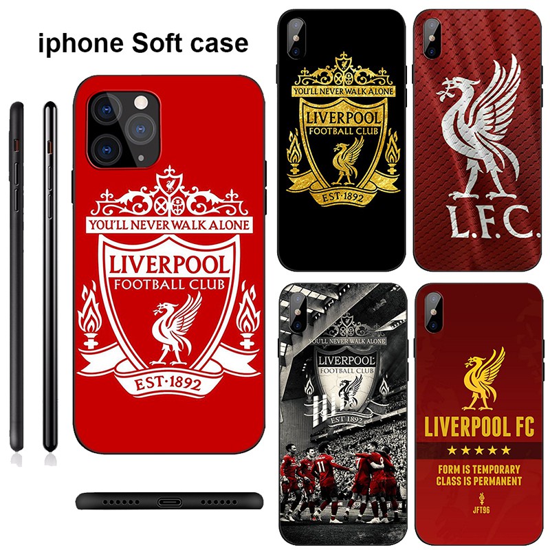 Ốp điện thoại mềm hình LU56 Liverpool FC cho iPhone X Xs Max XR 6 6s 7 8 Plus 5 5s SE 2020 6+ 6s+ 7+ 8+