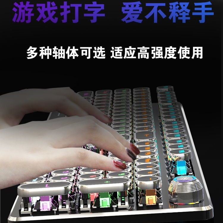 【Sẵn sàng giao hàng】 bàn phím cơ bàn phím cơ bàn phím gamingbộ bàn phím cơ punk real và chuột trục xanh đe | BigBuy360 - bigbuy360.vn