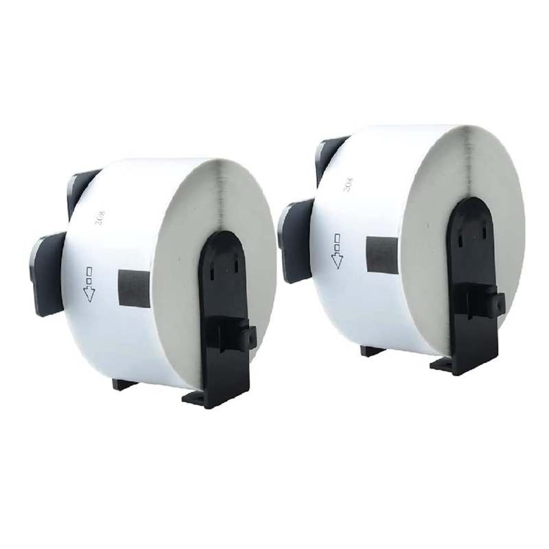 Bộ 5 Cuộn Nhãn Dán Nhiệt 38mmx90mm DK-11208 DK 11208 Cho Máy In Brother QL