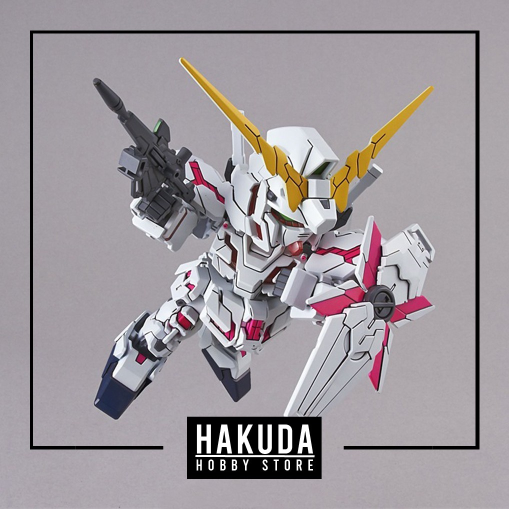 Mô hình SDEX SD Unicorn Gundam (Destroy Mode) - Chính hãng Bandai Nhật Bản