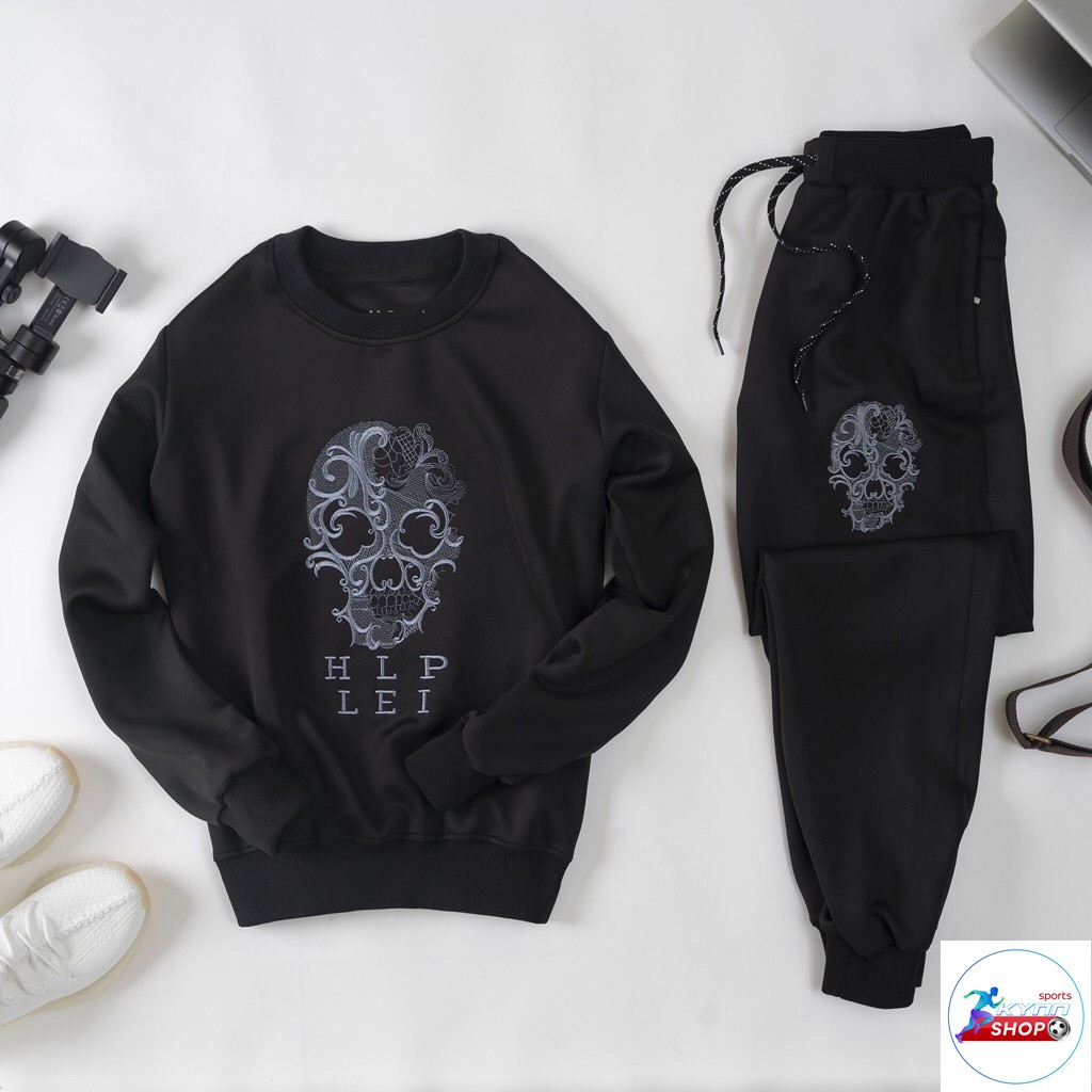 Bộ thể thao chất liệu vải Umi cao cấp hình thêu đẹp mắt phom 40-75kg - kynn shop | BigBuy360 - bigbuy360.vn