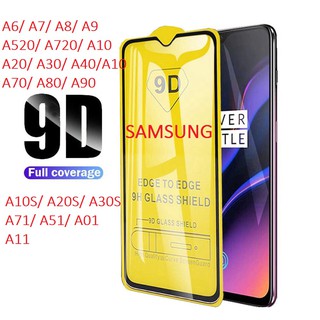 Kính Cường Lực 9D Samsung Các Dòng A6/A7/A8.... Mới Nhất.