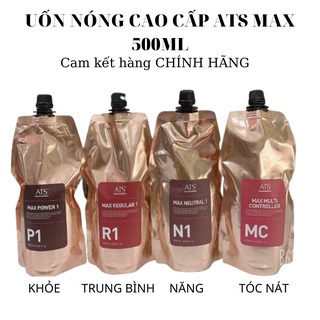 Thuốc uốn ats 500ml số 1 số 2 dành cho tóc khỏe - thường - yếu