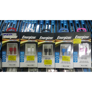 Cáp Micro USB Energizer - Dài 1.2m - Chính hãng màu ngẫu nhiên