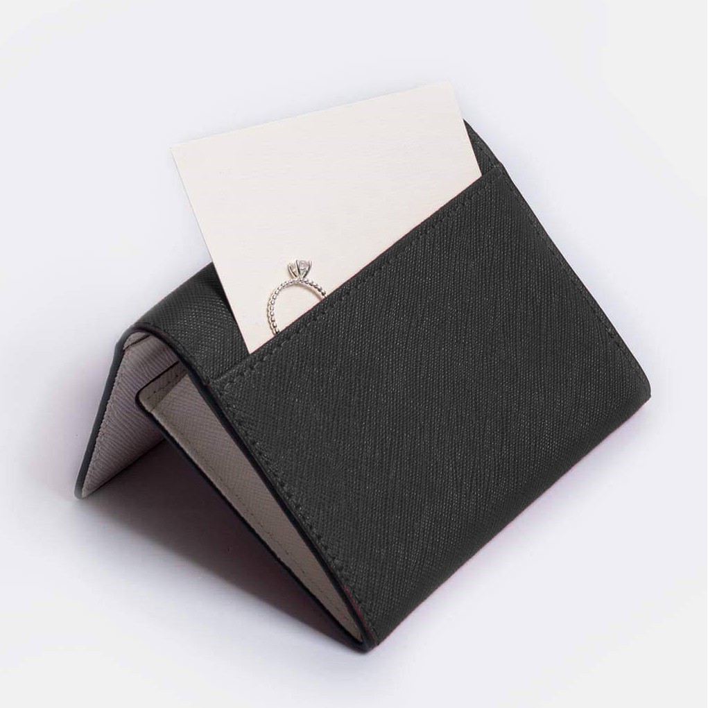 VÍ MINI ĐỰNG THẺ NỮ Bóp Nhỏ Gọn Cardholder KATE Da Saffiano Nhập Khẩu Cao Cấp Chống Thấm Nước | BigBuy360 - bigbuy360.vn