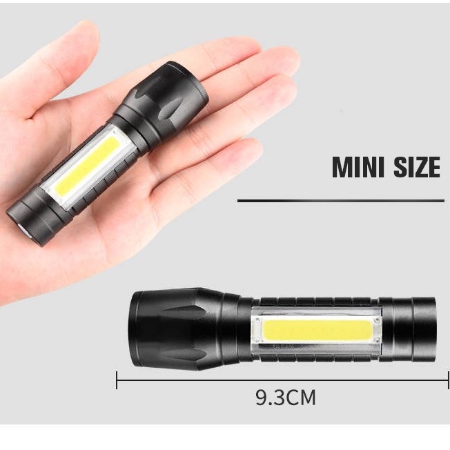 Đèn pin cầm tay mini có zoom siêu sáng T1