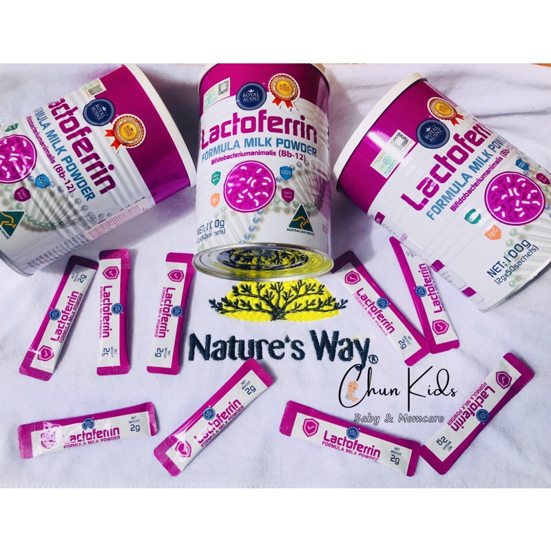 Sữa Bột Hoàng Gia Úc Lactoferrin Formula Milk BB-12