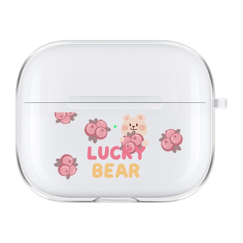 Vỏ Bảo Vệ Hộp Sạc Tai Nghe Bluetooth Airpods Pro 2/3 Bằng tpu Trong Suốt Họa Tiết Hoạt Hình Dễ Thương RK CASE RK CASE