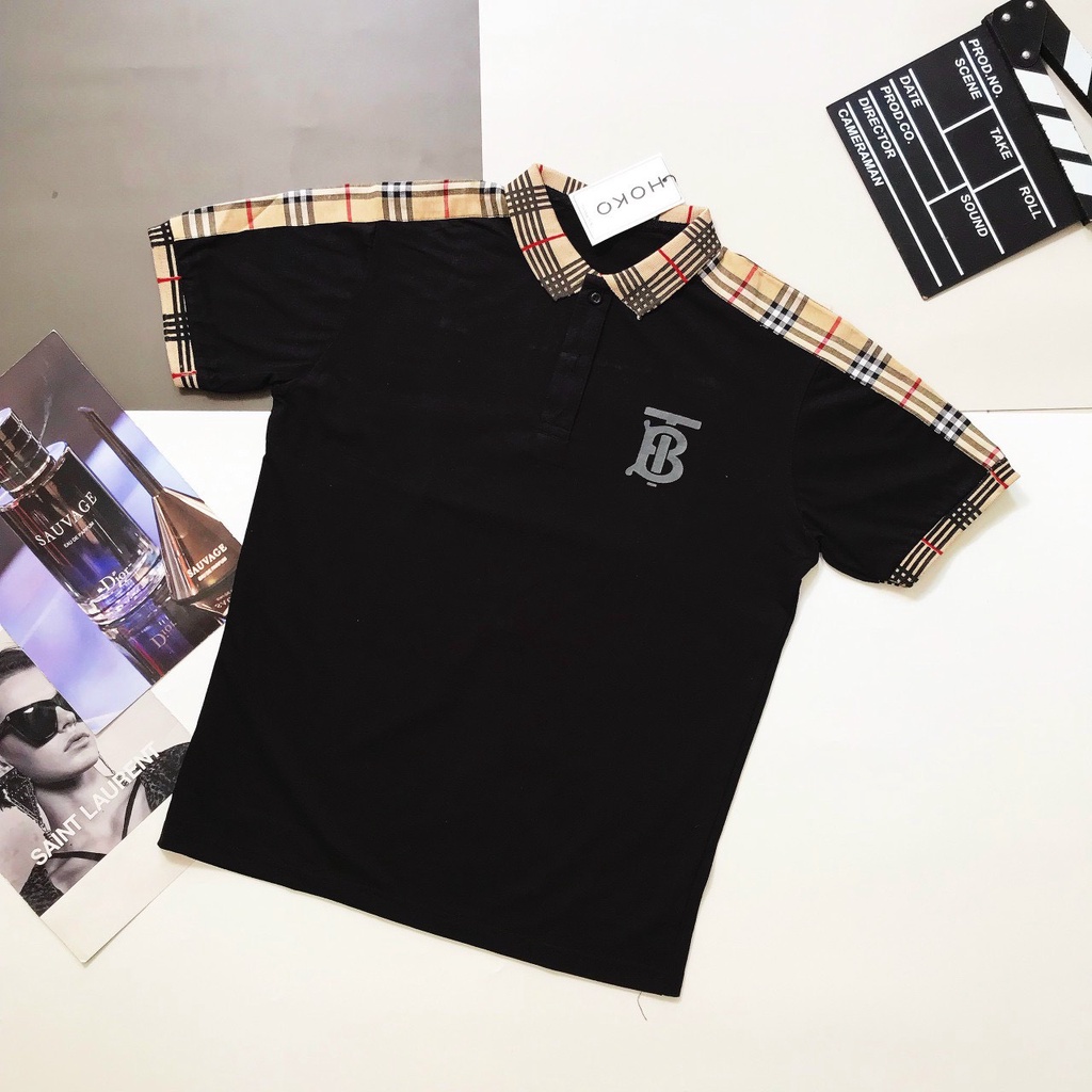 Áo Thun Nam Polo, áo thun nam Có Cổ Ngắn Tay Vải Cotton Xuất Xịn, Chuẩn Form, Sang Trọng Lịch Lãm