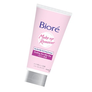 Bioré Sữa Tẩy Trang Rửa Mặt 3 Trong 1 Dưỡng Ẩm Mịn Da