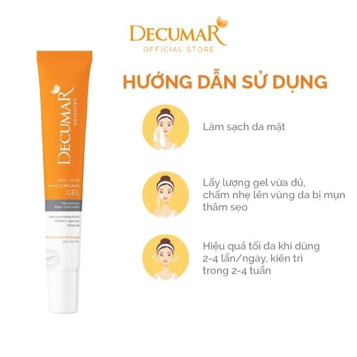 Gel ngừa mụn Nano curcumin