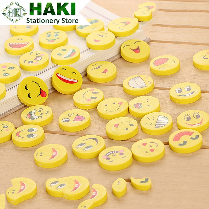 Cục tẩy gôm HAKI nhiều mẫu dễ thương cute dành cho trẻ em T03