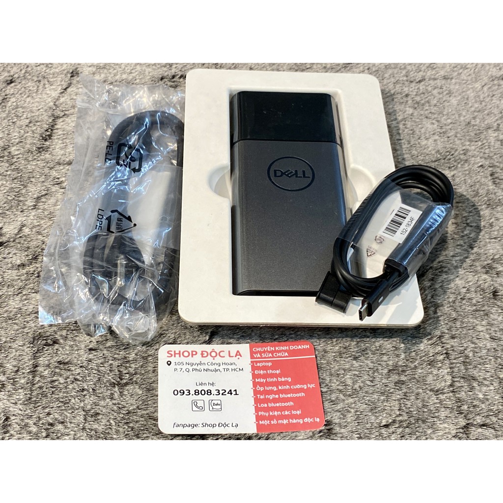 Pin sạc dự phòng Dell Hybrid Adapter 45W + Power Bank 43WH model PH45W17
