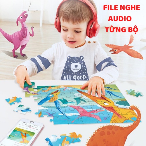 Xếp hình puzzle nhiều cấp độ cho bé từ 0-8 tuổi xếp hình thông minh cho bé chính hãng TOI