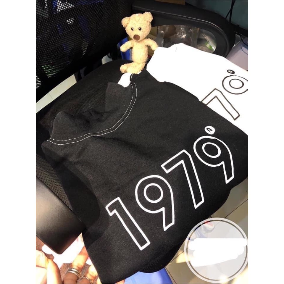 Áo swt có cổ unisex 1979 ulzzang siêu hot trend | BigBuy360 - bigbuy360.vn