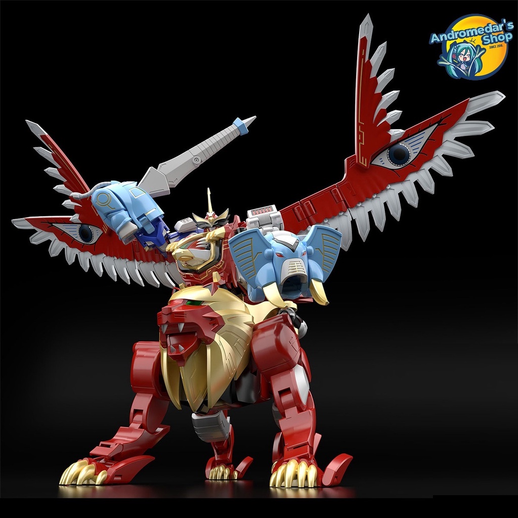 Mô hình lắp ráp SMP Shokugan Modeling Project Gaoranger Gaolion & Gaoelephant