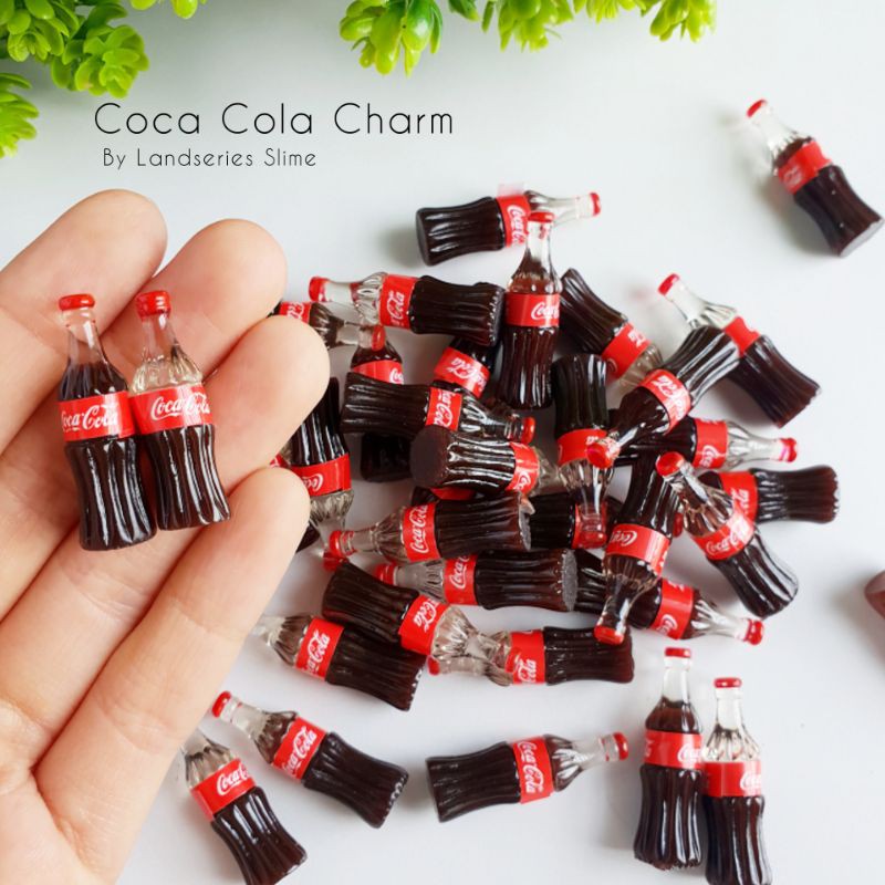 Đồ Trang Trí Slime Hình Lon Coca Cola Độc Đáo