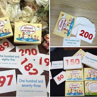 Combo các loại gồm sight word và flashcards