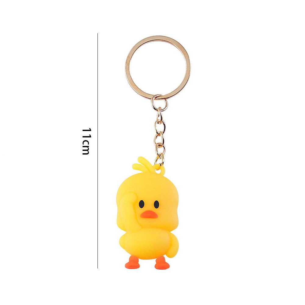 Móc khóa hình chú vịt con xinh xắn