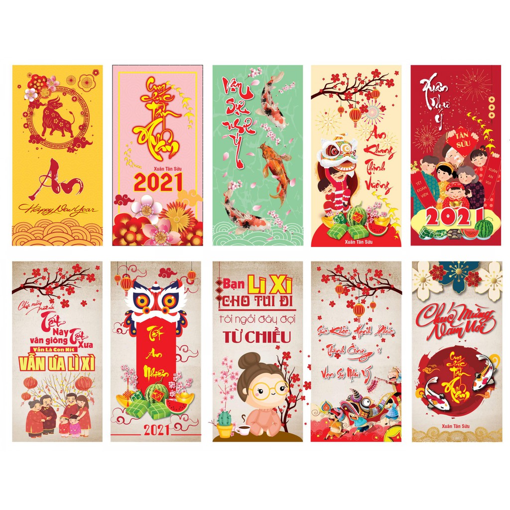 Bao lì xì Tết loại đẹp