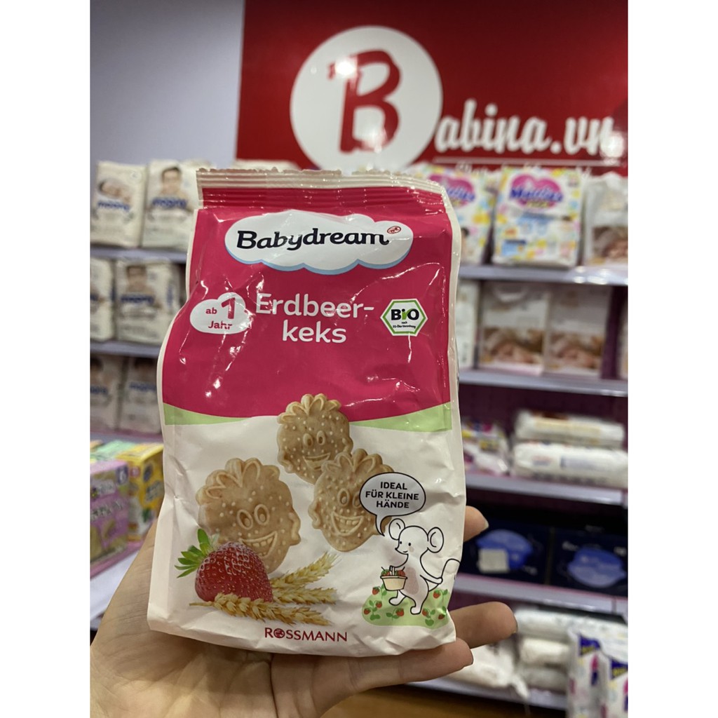 Bánh quy ăn dặm hữu cơ BabyDream cho bé (Date 2021) 5.0