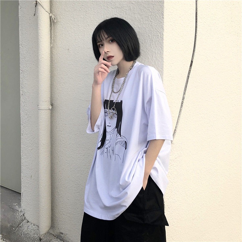 [Mã FAMARAL1 giảm 10K đơn 50K] Áo thun tay lỡ form rộng unisex Hinata, Áo phông Tiger.86 AFR244