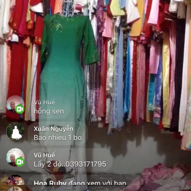 Áo dài thanh lý
