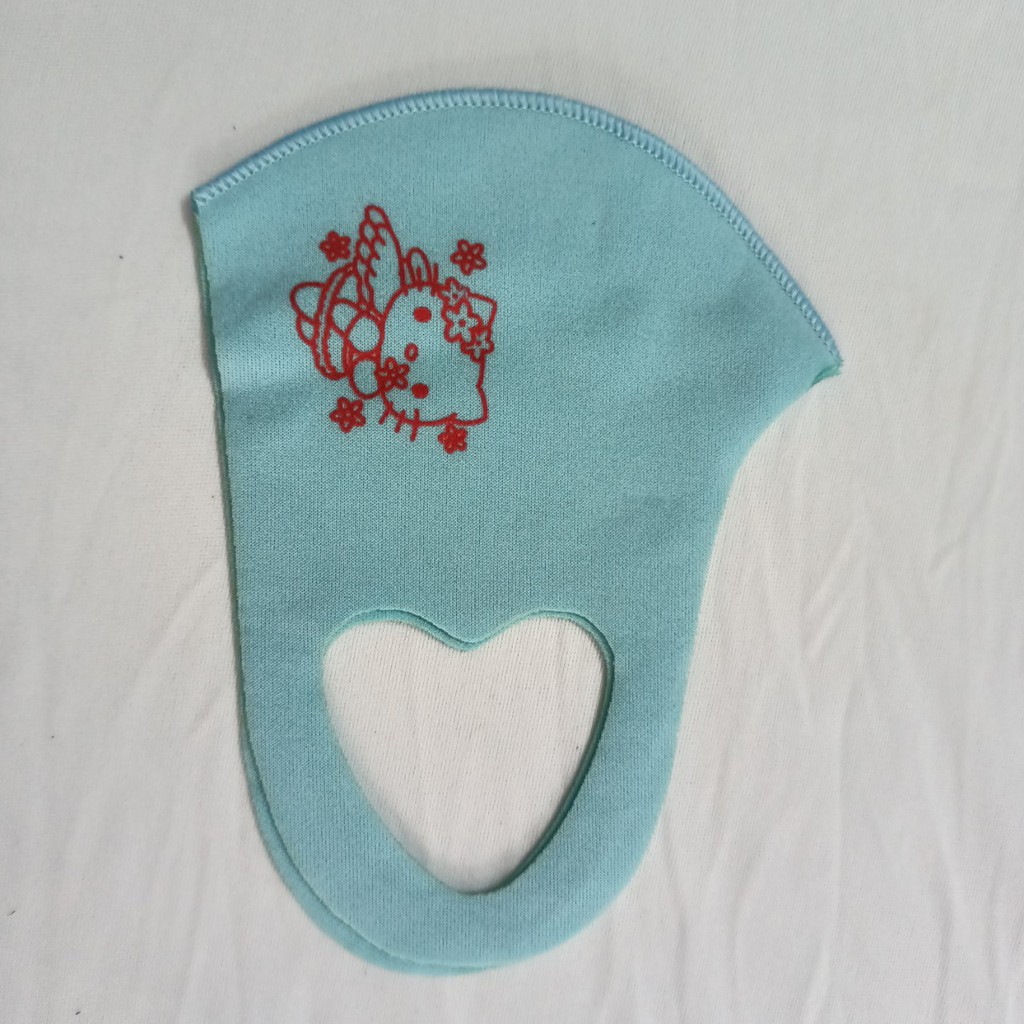 Set 10 khẩu trang vải poly su BÉ GÁI siêu đẹp(HÌNH IN HELLO KITTY)(4-8 tuổi) | BigBuy360 - bigbuy360.vn