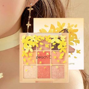 Bảng Phấn Mắt 9 Màu Siêu Xinh Peach C Eyeshadow Palette Blossom Edition 66g