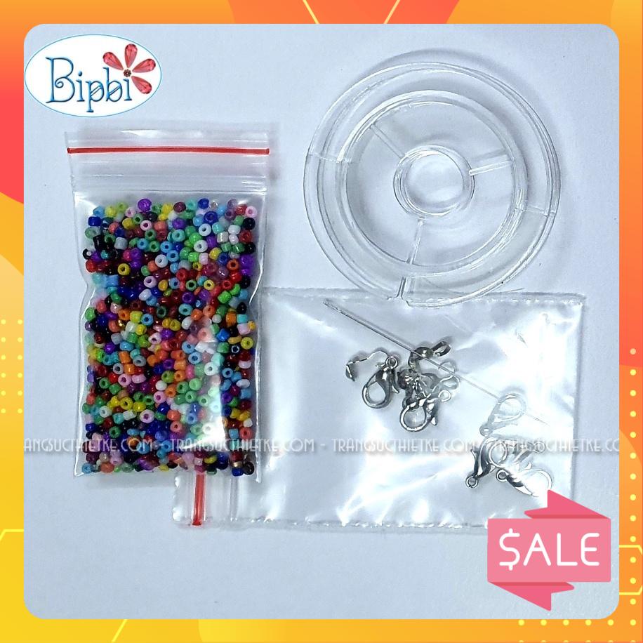 Set nguyên liệu làm 4-6 chiếc dây đeo khẩu trang handmade tự làm (diy) - Ship Hỏa Tốc HN