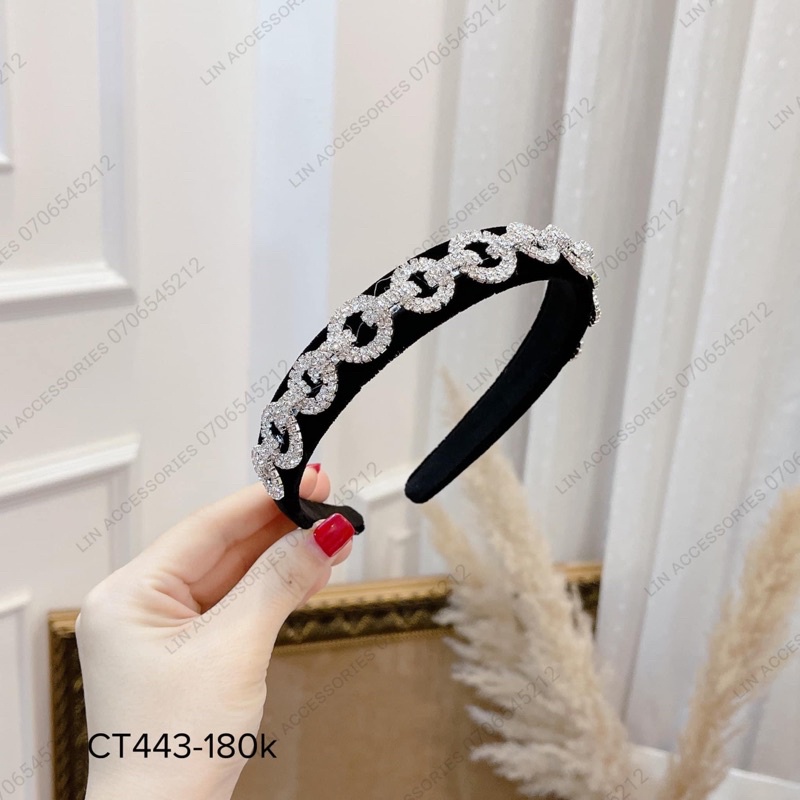 BỜM TÓC VẢI XÍCH CÁC MẪU