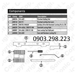 BỘ CÂN CAM CRUZE LACETTI 1.6 1.8 - BỘ CÂN CAM 01