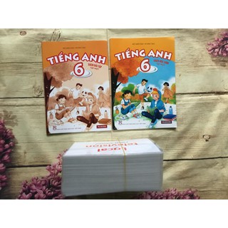 Tiếng Anh lớp 6 tranh 2 mặt
