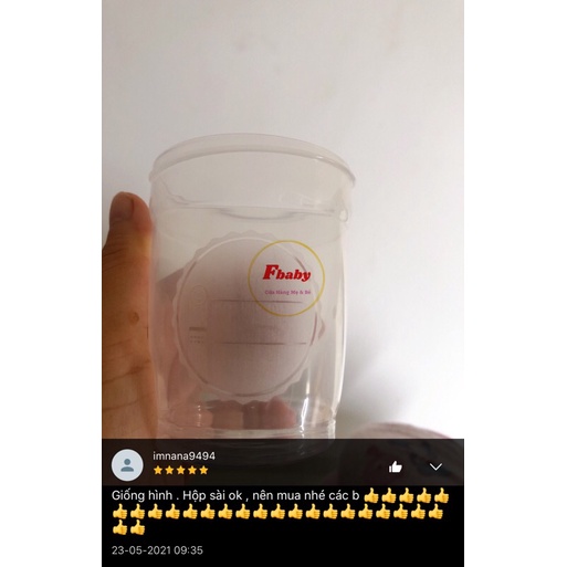 Combo 6 Cốc Trữ Sữa/ Trữ Đồ Ăn 180ml Upass Thái Lan