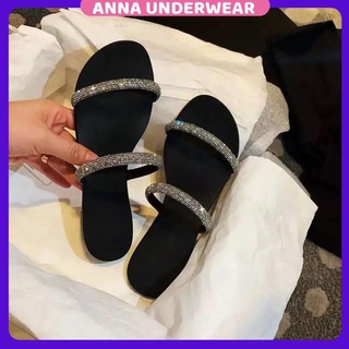 giày cao gót xỏ ngón Giày Sandal Đế Bệt Thời Trang Mùa Hè Sành Điệu