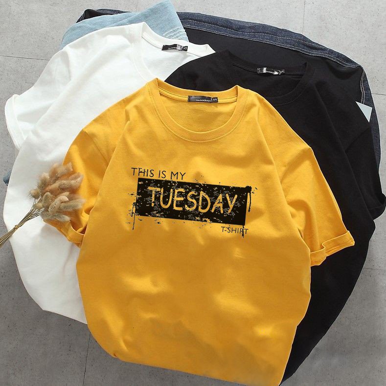 Áo thun unisex form rộng thứ 3 vải dày mịn 20T2716